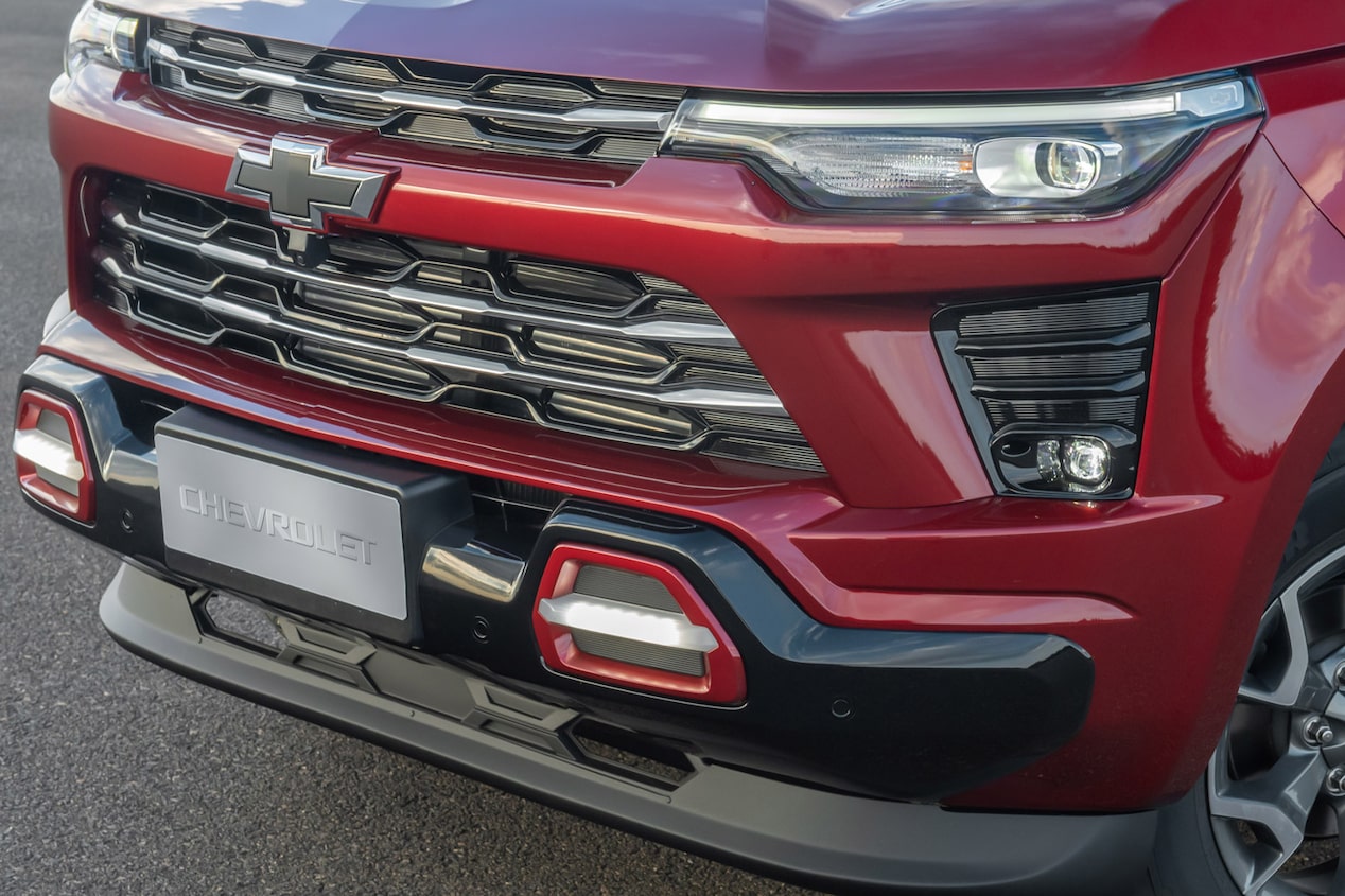 Chevrolet Colorado accesorio extensor parachoques