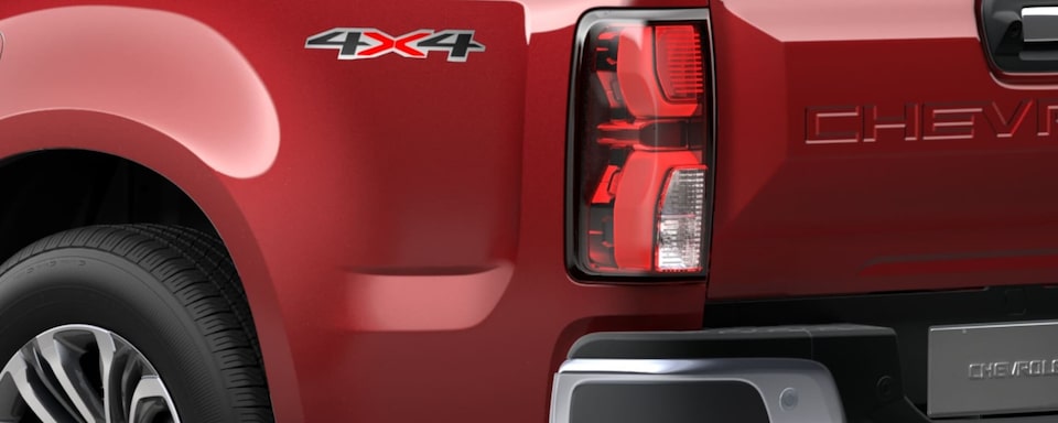 Pickup Chevrolet Colorado - Vista detalle lateral 4x4