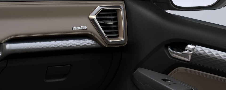 Pickup Chevrolet Colorado - Vista interior de difusores de aire