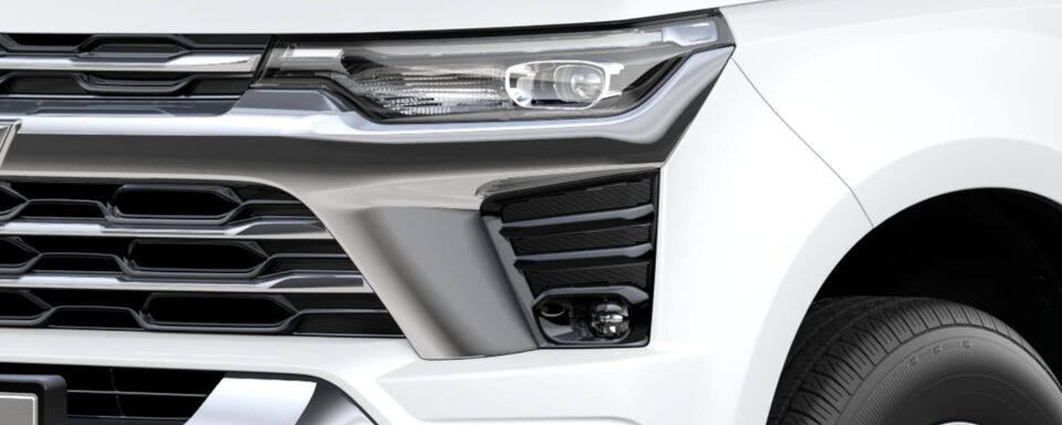 Pickup Chevrolet Colorado - Vista parrilla