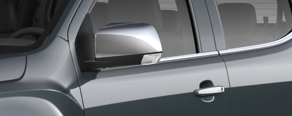 Pickup Chevrolet Colorado - Vista retrovisor puerta delantera