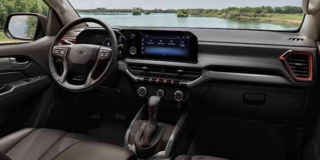 Pickup Chevrolet Colorado - Vista panorámica tablero