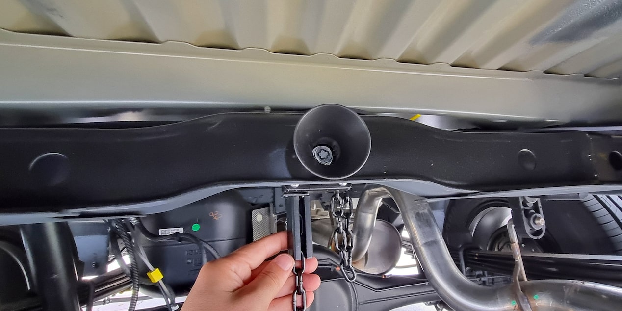 Pickup Chevrolet Colorado - Accesorio seguro de rueda de repuesto